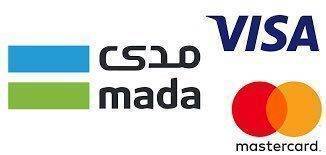 الدفع  عبر بطاقات مدى وفيزا وماستركارد